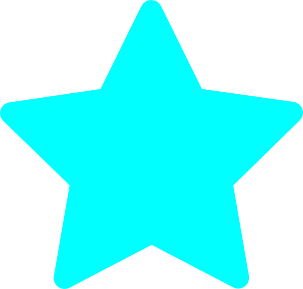 Start Cliparts Blue