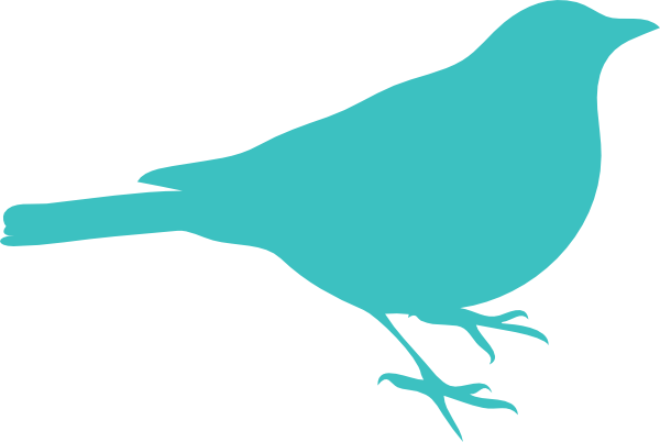 Clipart bird outline