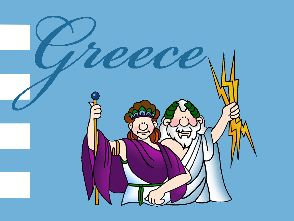 Greek Characters Cliparts