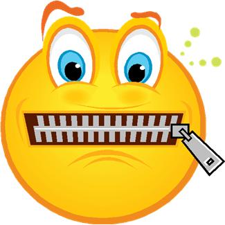 Closed Mouth Cliparts
