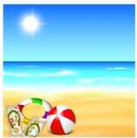 Summertime Background Cliparts