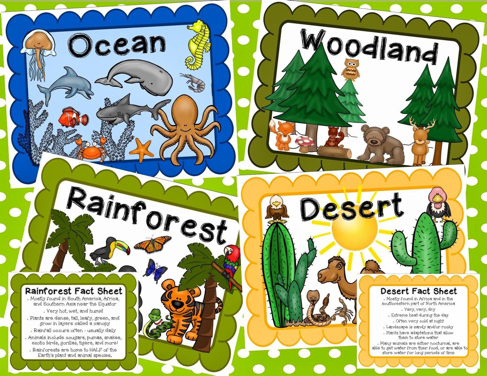 Animals And Their Habitats Clipart Clip Art Library