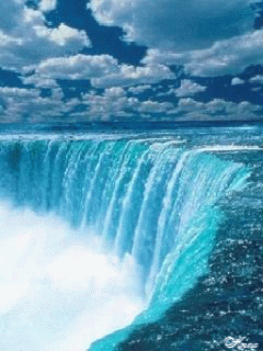 Water Falling Cliparts