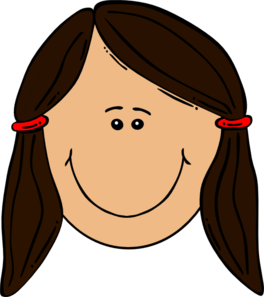 Brown Hair Wig Clipart