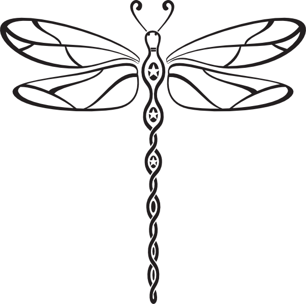 Free Clipart Dragonfly Silhouette - Free Clipart Dragonfly Silhouette ...