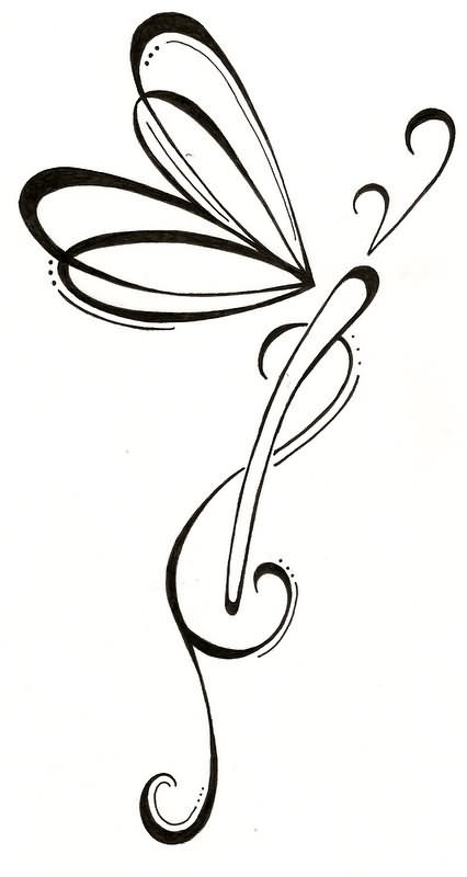 Free Dragonfly Outline Cliparts, Download Free Dragonfly Outline ...