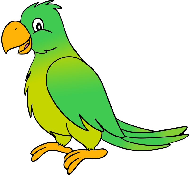 Angry Parakeet Cliparts