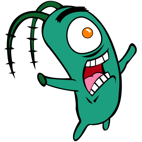Spongebob Plankton Cliparts