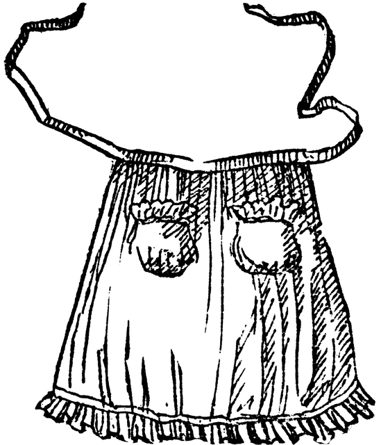 Half Apron Cliparts