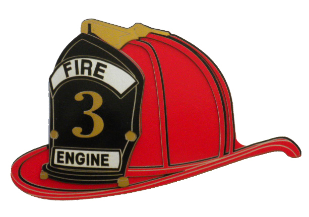 Firefighter hat clipart