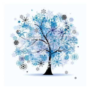 Winter Greenery Cliparts