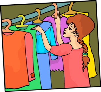 Pants In Closet Clipart