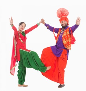bhangra dance clipart