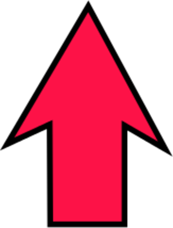Clipart Arrow Pointing Up