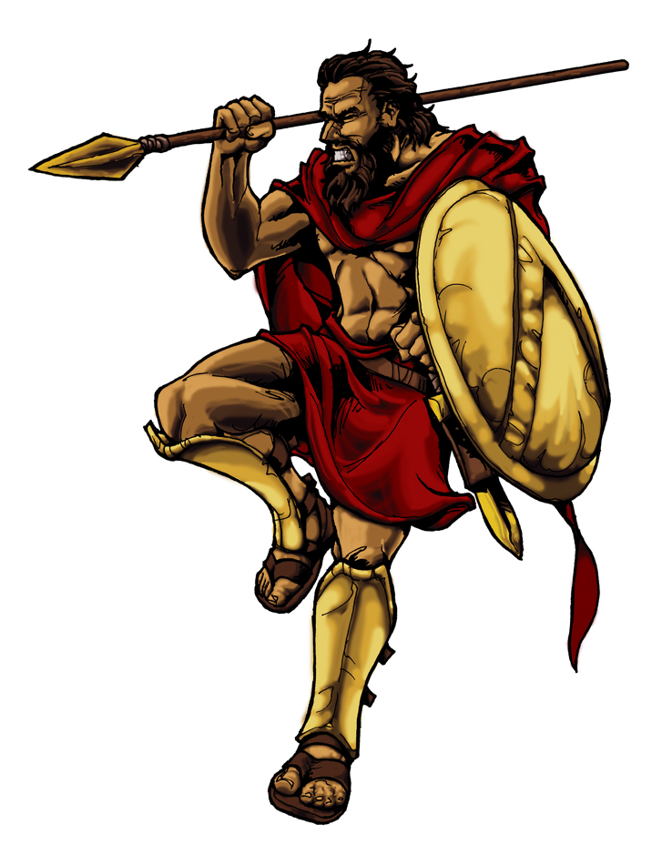 Spartan Soldier Cliparts