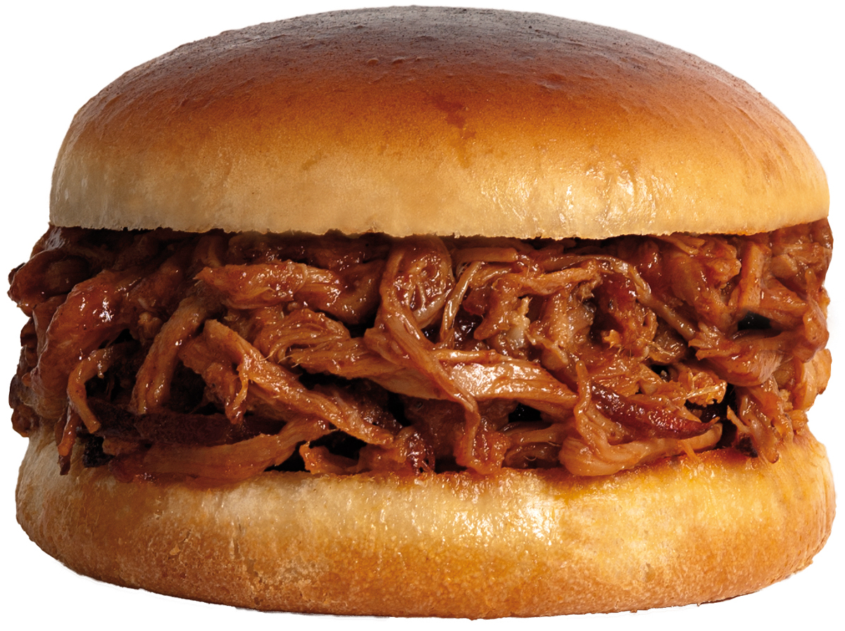 Clipart pulled pork sandwich