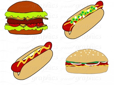 Backyard Cookout Cliparts