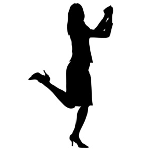 Happy Woman Clipart Image