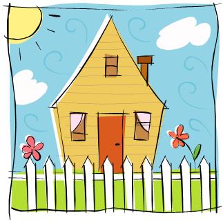 ganslessen clipart house