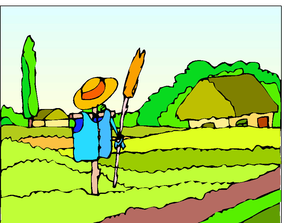 Freezing Farmer Cliparts