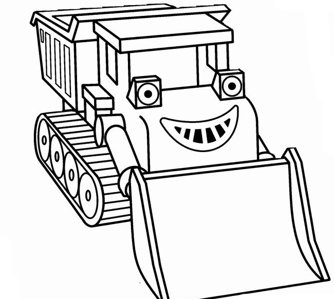 Bob The Builder Coloring page | with markers colors - YouTube