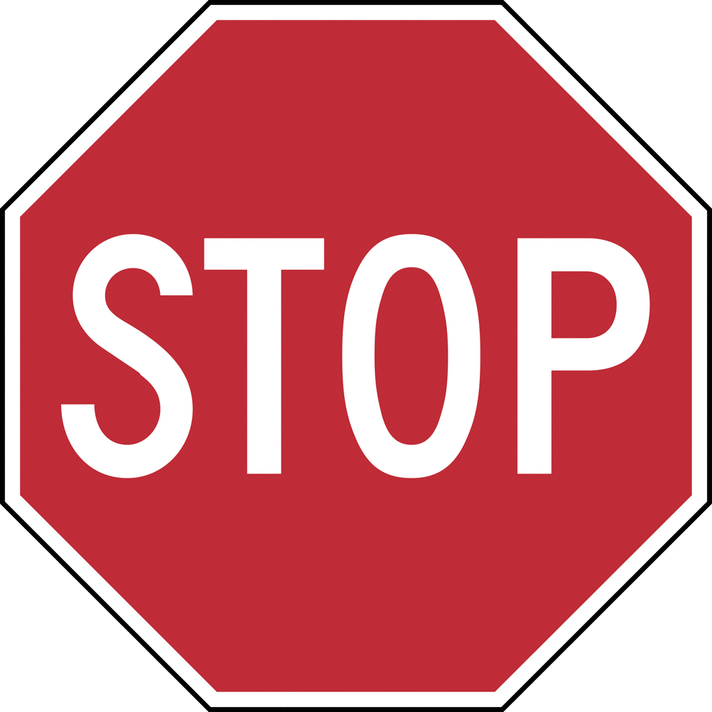 stop sign - Clip Art Library