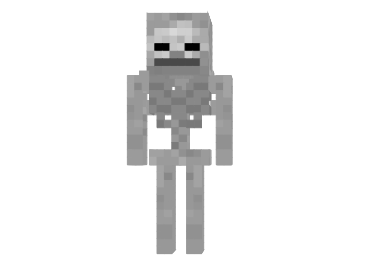 Minecraft skeleton clipart
