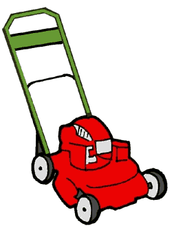 Mowing Grass Cliparts