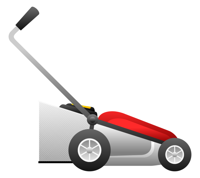 Mowing Grass Cliparts