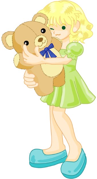 Blonde Hair Cliparts