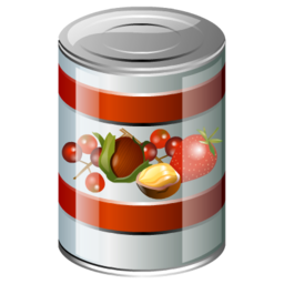 Food cans png clipart