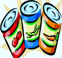 Food Cans Cliparts