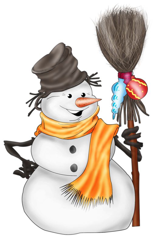 Beach Snowman Cliparts