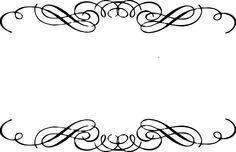 Flourish Swirls Cliparts