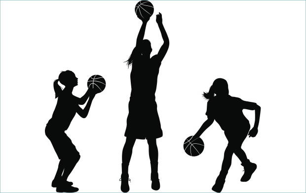 Play Basketball Cliparts