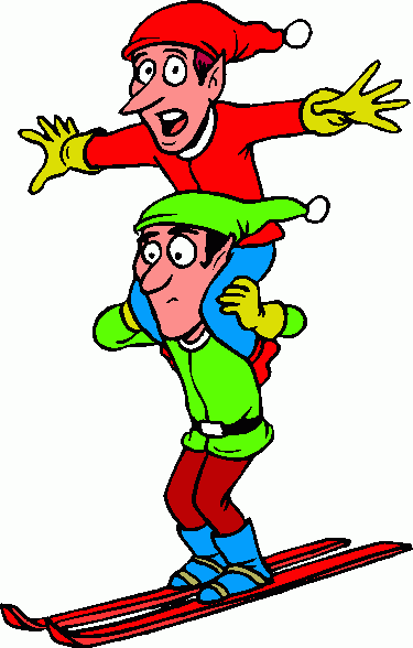 Skiing Free Clipart