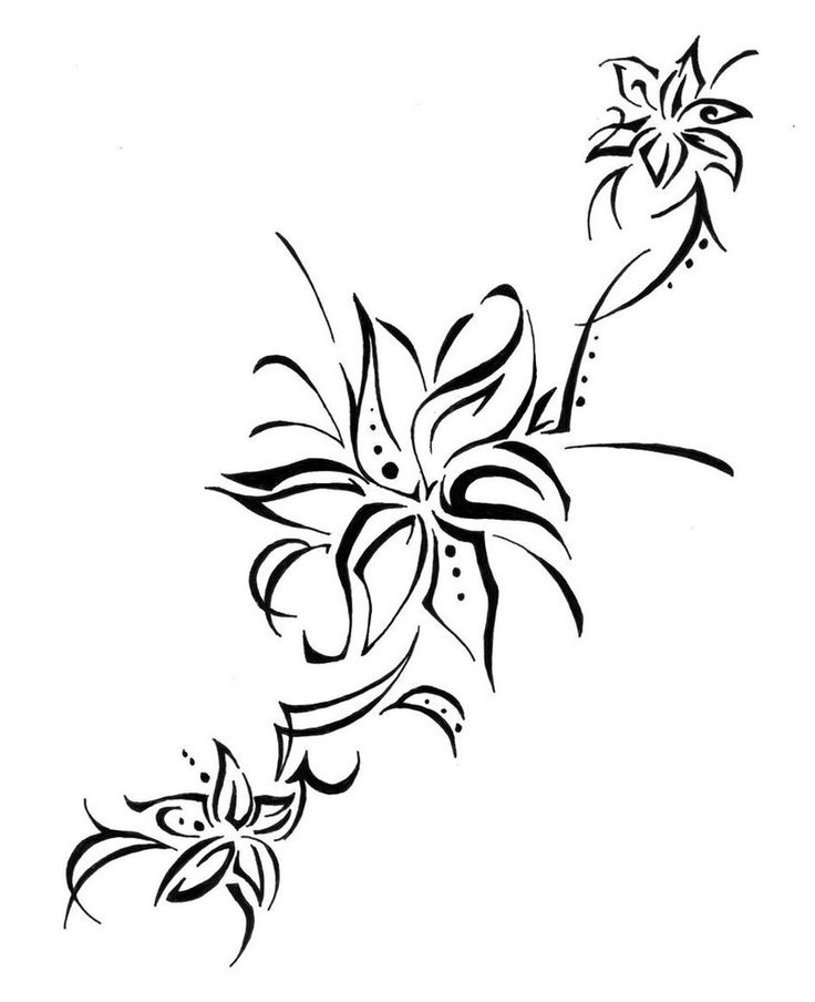 red spider lily tattoo designTikTok Search