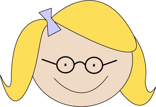 Blonde Hair Girl Clipart Images - wide 3