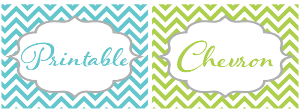8 Best Image of Chevron Frame Free Printable