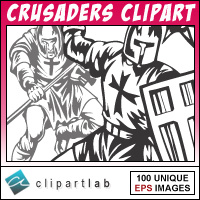 Crusaders Clipart