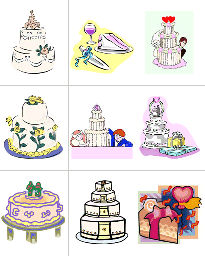 Wedding Music Cliparts