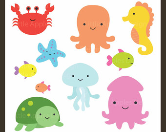 Pink Crab Cliparts