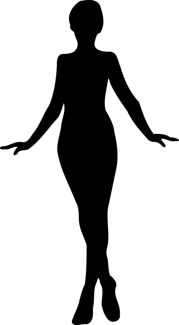 Women Silhouette Cliparts