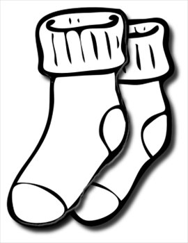 Animated sock clipart