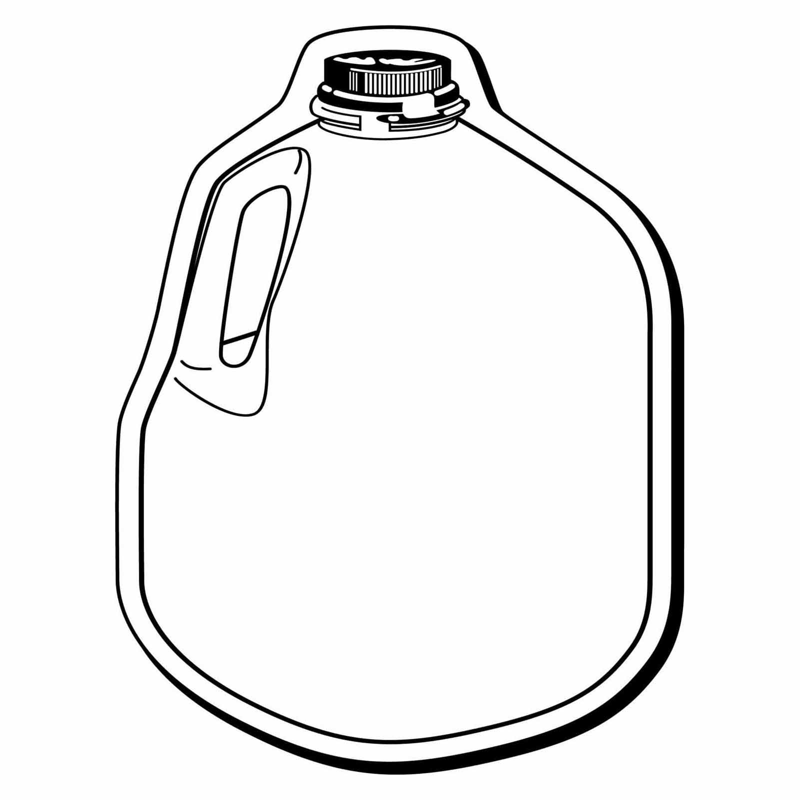Milk jug clip art
