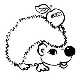 Hedgehog Clipart Free