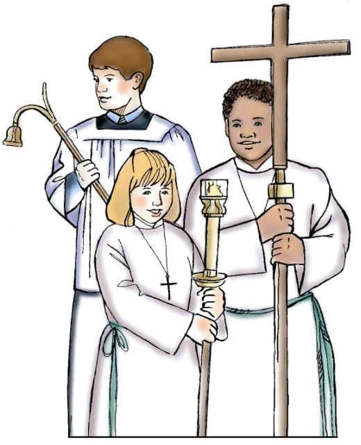Altar Servers Clip Art