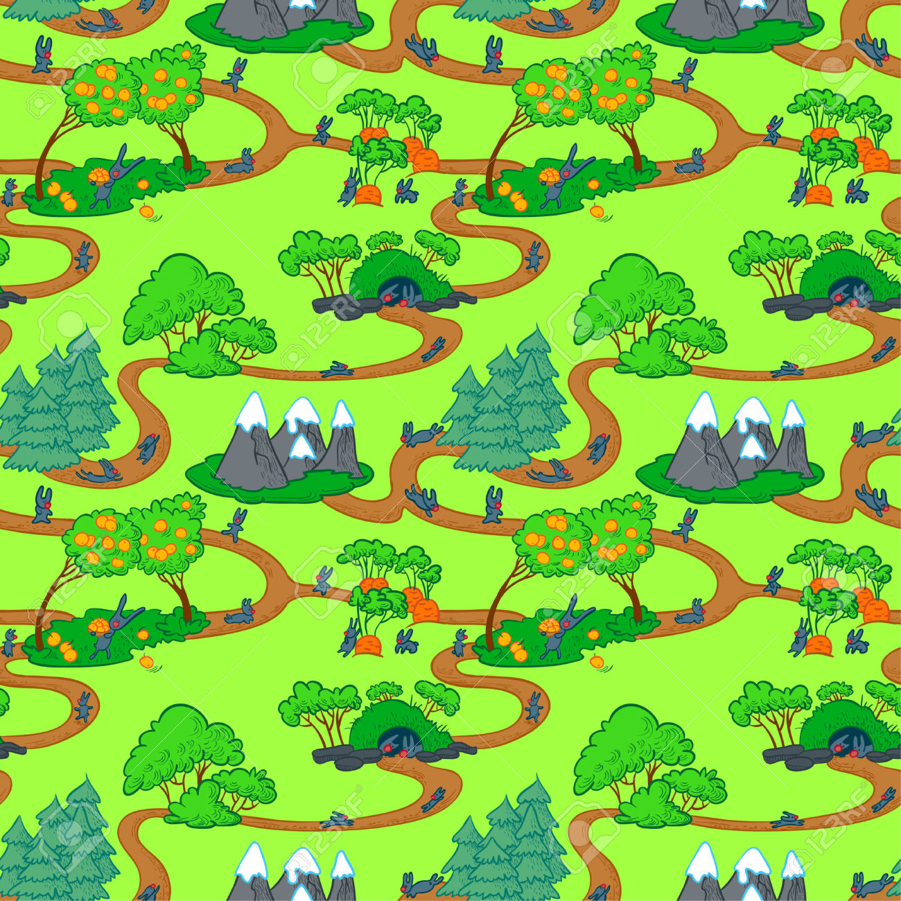 Forest Map Clipart Clip Art Library | Images and Photos finder
