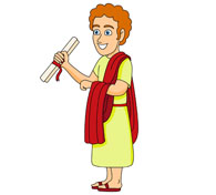 Rome Girl Cliparts