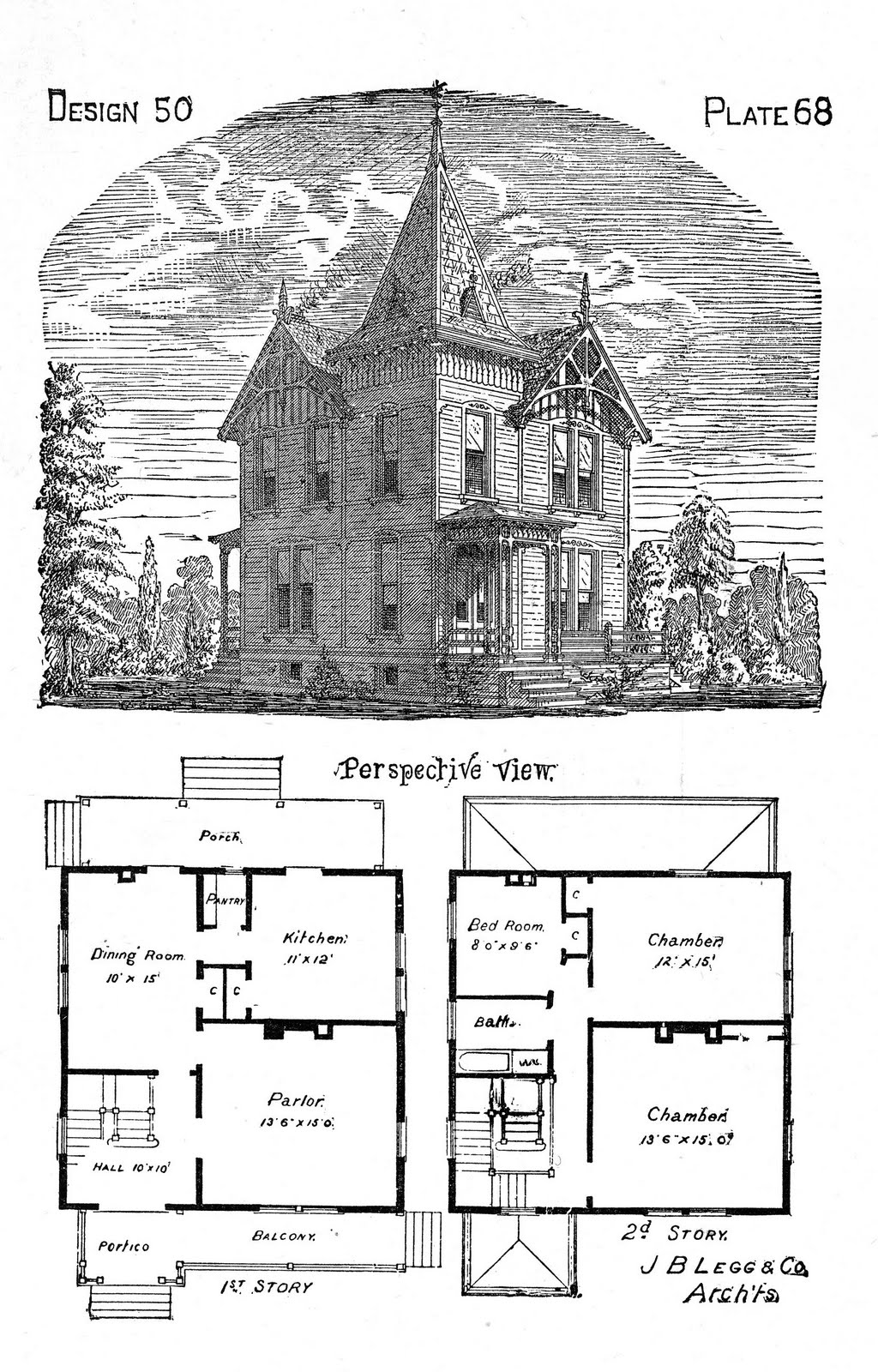 vintage victorian house plans